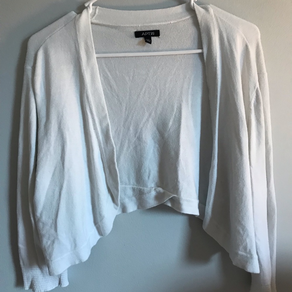 Cropped cardigan